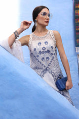 Maria B 3 Piece Unstitched Embroidered Lawn Suit | D-2510-A