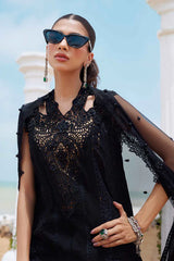 MARIA B 3 Piece Unstitched Embroidered Lawn Suit | EID LAWN-25-D-01