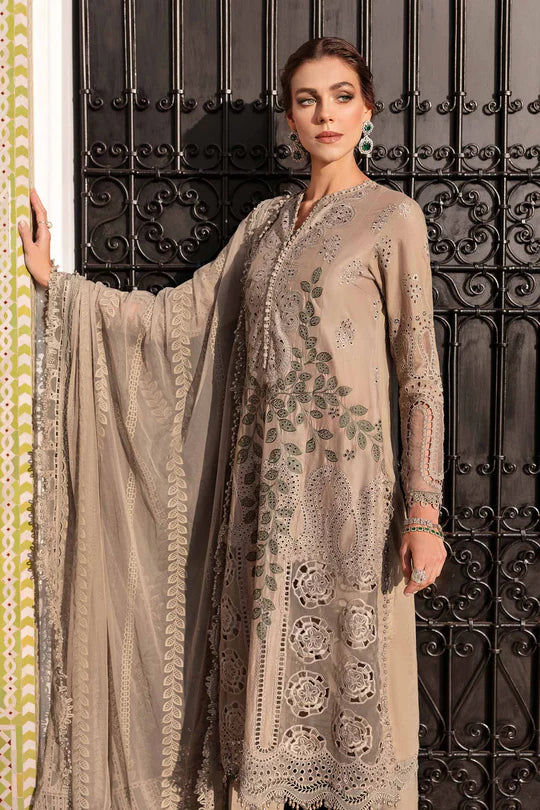 MARIA B 3 Piece Unstitched Embroidered Lawn Suit |LAWN-2503 A