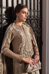 MARIA B 3 Piece Unstitched Embroidered Lawn Suit |LAWN-2503 A