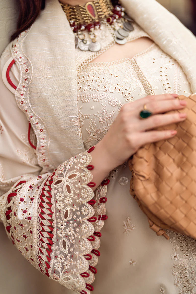 Qalamkar Sahil Luxury Lawn Collection 2025 3 Piece FK-16 ANAYA