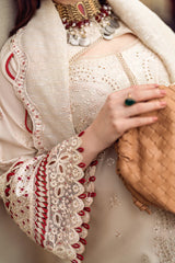 Qalamkar Sahil Luxury Lawn Collection 2025 3 Piece FK-16 ANAYA