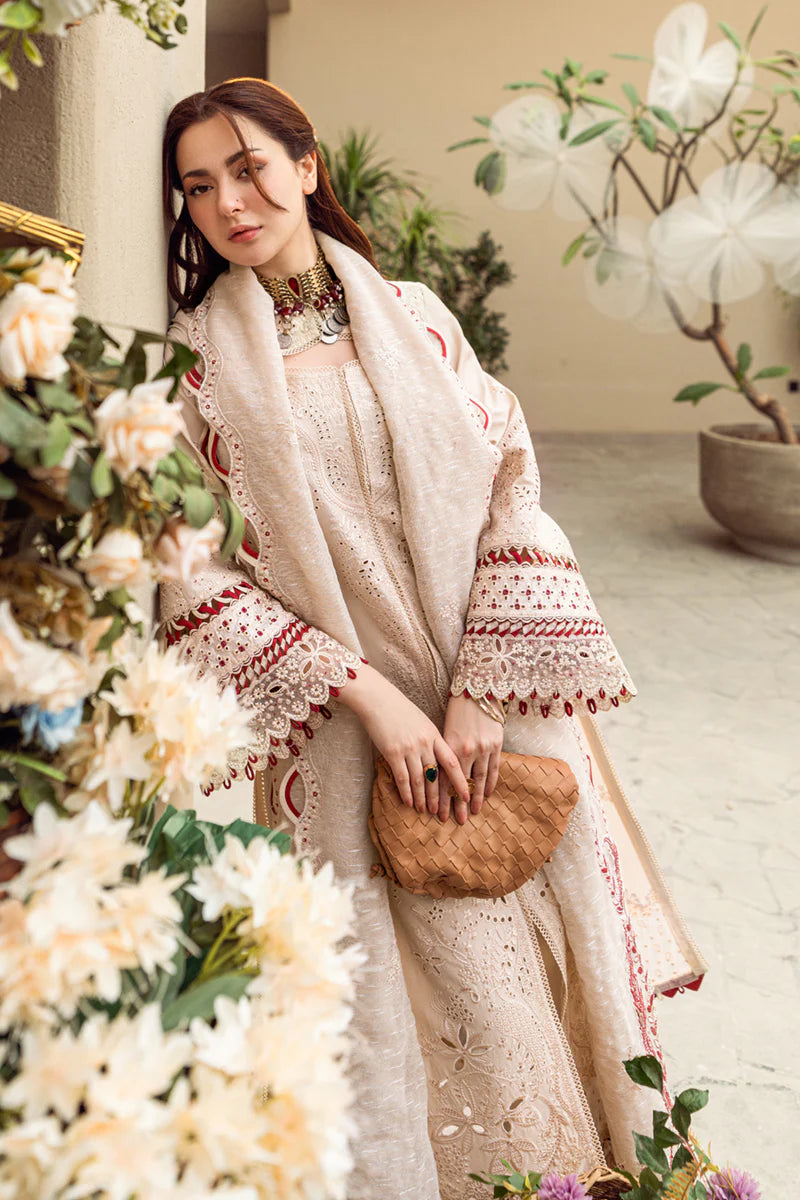 Qalamkar Sahil Luxury Lawn Collection 2025 3 Piece FK-16 ANAYA