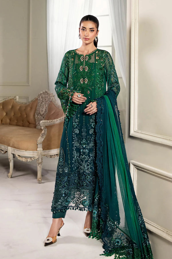 MARIA.B EMBROIDERED CHIFFON UN STITCHED COLLECTION 25 MPC-D6-25