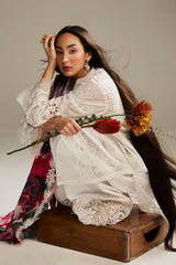 Zara Shahjahan Luxury Lawn Un Stitched Collection 2025 3 Piece Kaori-1A